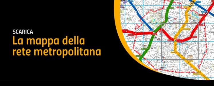 Scarica la mappa della metropolitana di Milano