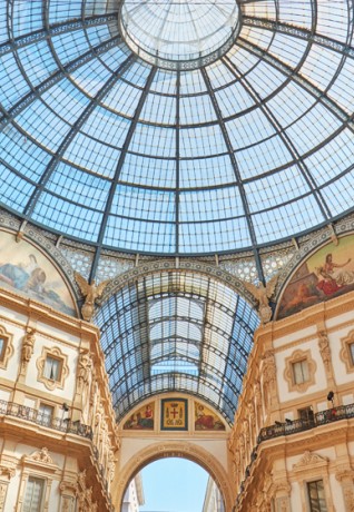 Vittorio Emanuele II Gallery, one of the place to visit in two days in Milan