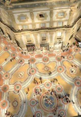 Galleria Vittorio Emanuele II from above