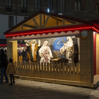 Presepi a Milano per Natale 2024 - Duomo