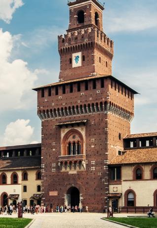 Leonardo and Milano - Sforza Castle