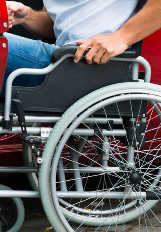 Rental of adapted cars