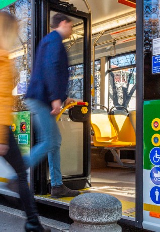 Urban public transport: accessibility information