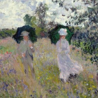 Claude Monet - Passeggiata vicino ad Argenteuil (particolare) © Musée Marmottan Monet, Académie des beaux-arts, Paris