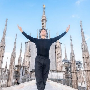 Roberto Bolle sulle Terrazze del Duomo © Francesco Prandoni