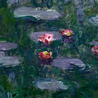 Claude Monet, Ninfee (particolare)