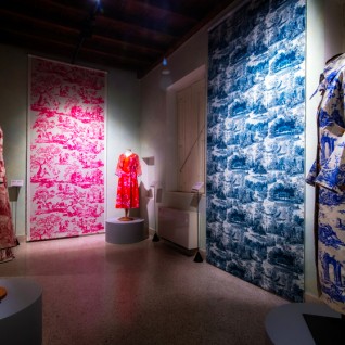La moda del Secolo dei Lumi ispira gli stilisti contemporanei - veduta della sala Toile de Jouy