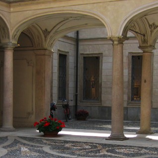 Courtyard of Palazzo Morando