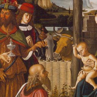 Adoration of the Magi by Perugino