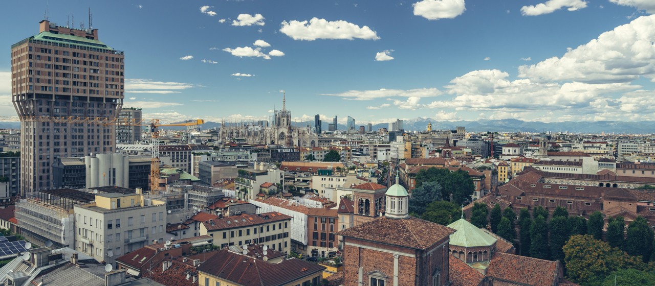 Milano accessibile - Panoramica Torre Velasca
