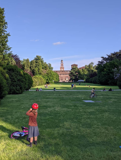 Parco Sempione - Castello Sforzesco - Foto @pinarpinzuti
