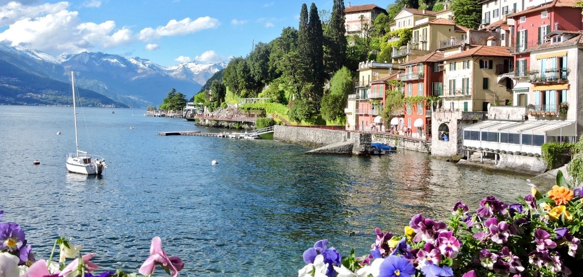Lakes near Milan: Varenna, at Lake Como. Pic. Evan Verni - Unsplash