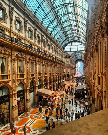 Galleria Vittorio Emanuele II. Pic by sery.vinci - Instagram